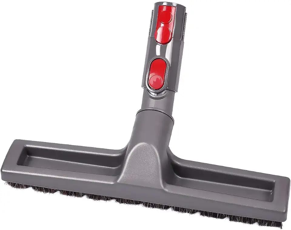KEEPOW Parkettbürste passend für Dyson Staubsauger | kompatibel mit V7 V8 V10 V11, inkl. Adapter für Dyson Bodendüse und Bürstenaufsatz – starre Bauweise, Nicht biegsam oder dreh