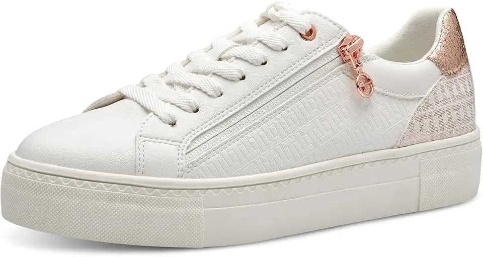 Tamaris Damen Low-Top Sneaker, Frauen Sneaker,Wechselfußbett,Comfort Lining