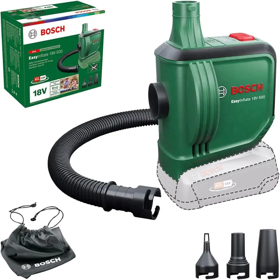Bosch elektrische Luftpumpe/Luftpumpe für Luftmatratze EasyInflate