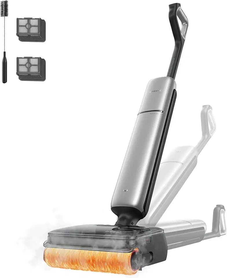 dreame T15 Pro Heat-A Nass-&Trockensauger, Wischen mit 90 °C heißem Wasser
