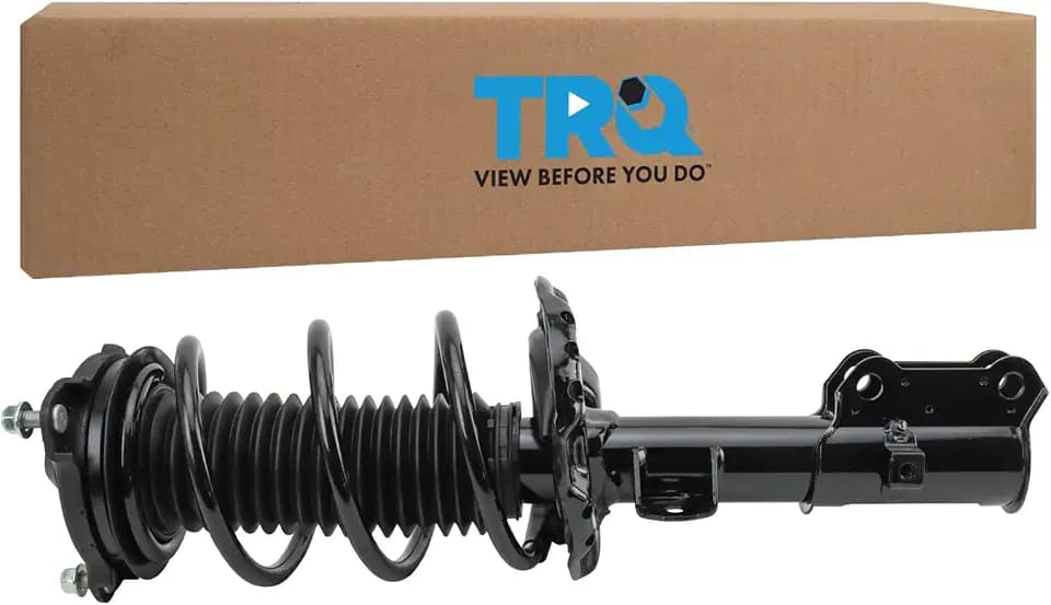 TRQ Front Right Strut and Spring Assembly Gas Charged Coil Spring
