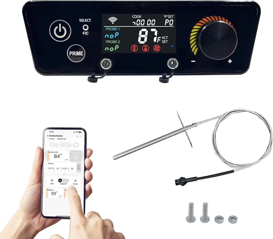 WiFi PID Trapezoid Control Board for Pit Boss Lexington,Austin XL,Classic