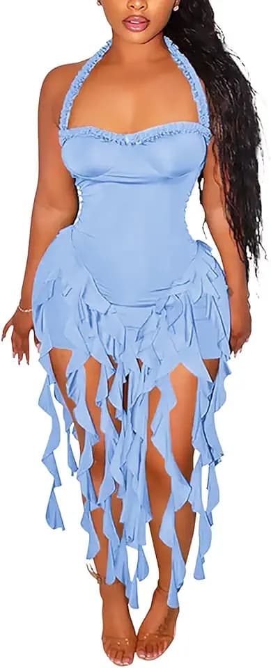 Aro Lora Womens Sexy Party Club Bodycon Mini Dresses