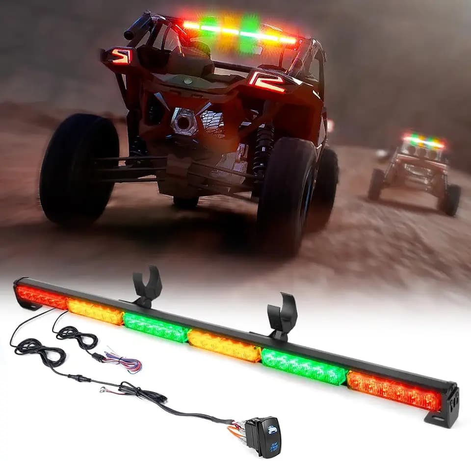 Xprite 36" Rear LED Chase Light Bars, w/Strobe Brake Reverse Turn Signal