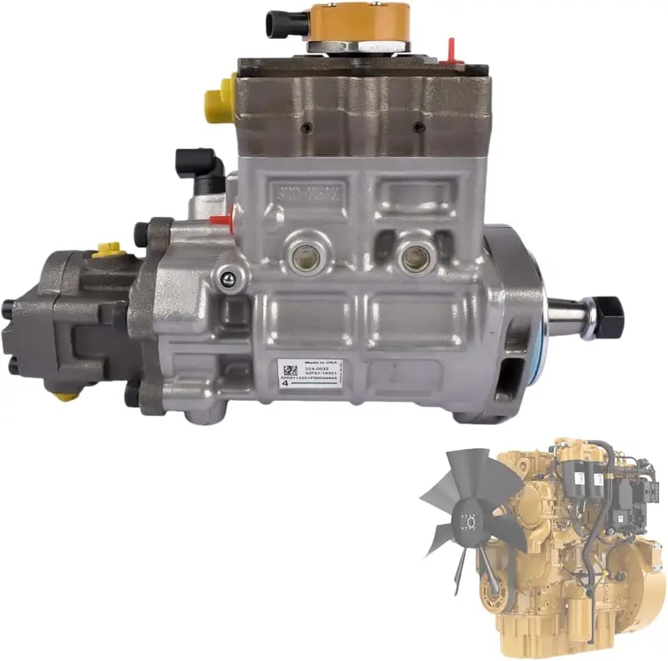 Fuel Injector Pump for Caterpillar CAT C4 C6.6 Engine Excavator M313D M315D