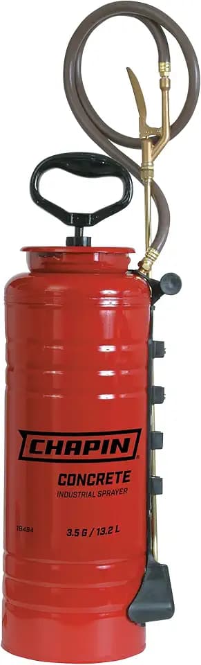 CHAPIN 19494 3.5-Gallon Industrial Concrete Sprayer, Tri-Poxy Steel Tank
