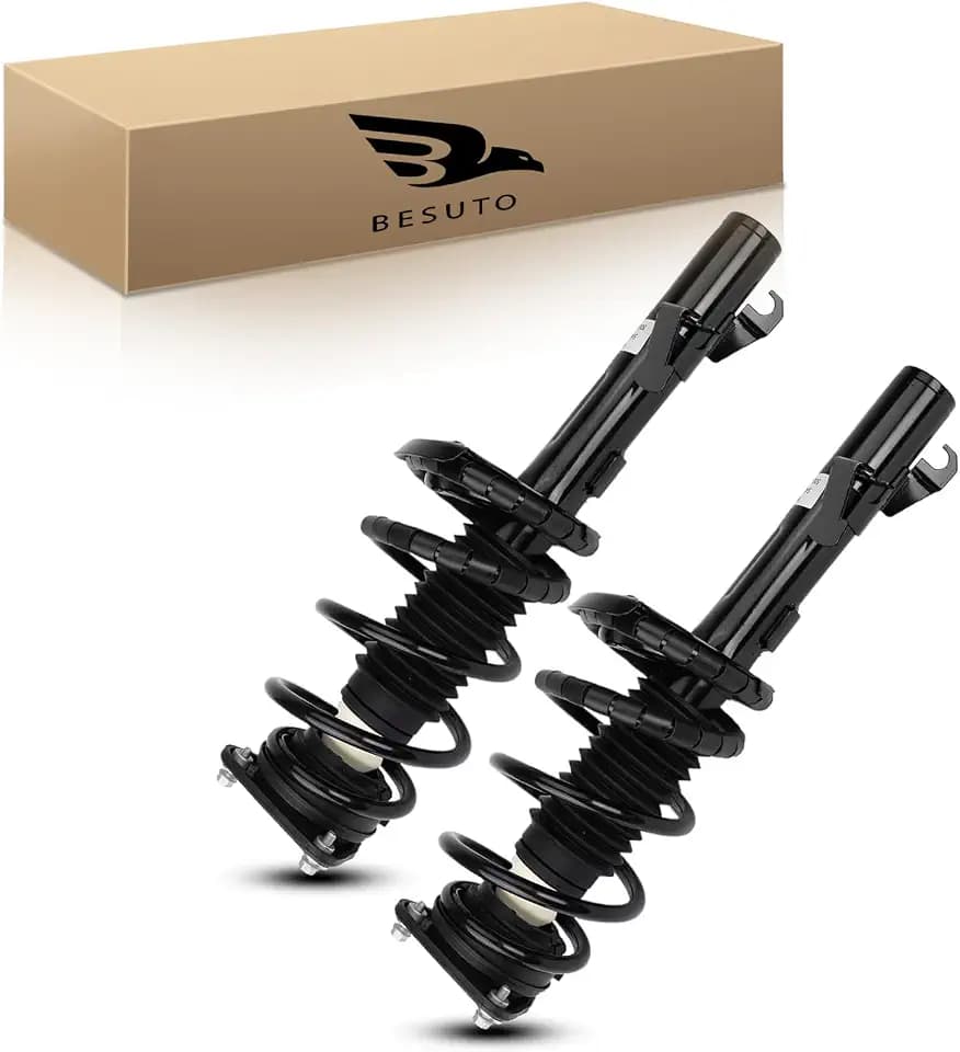 Besuto Front Pair Complete Strut and Spring Assembly Compatible with MAZDA 3 2004-2006,MAZDA 3 2007-2013 Excluding MazdaSpeed,MAZDA 5 2006-2010