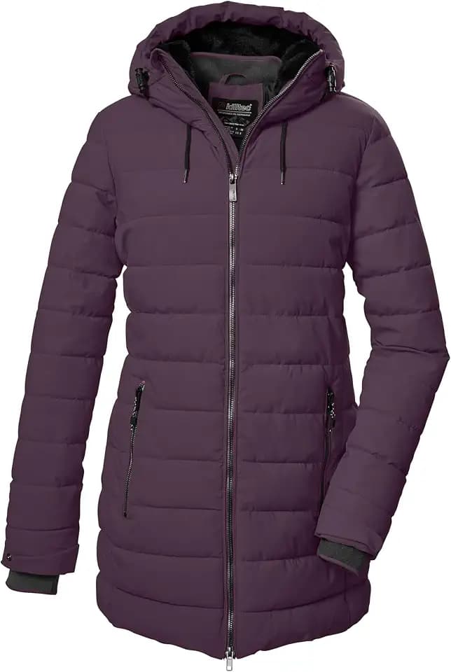 Killtec Damen Kow 55 Wmn Qltd Prk Steppparka/Parka mit Kapuze