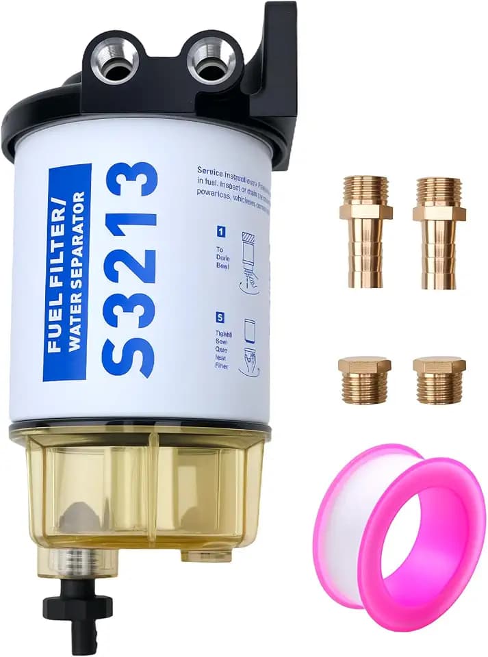 S3213 Fuel Water Separator Kit for Yamaha and for Mercury Outboard Motors