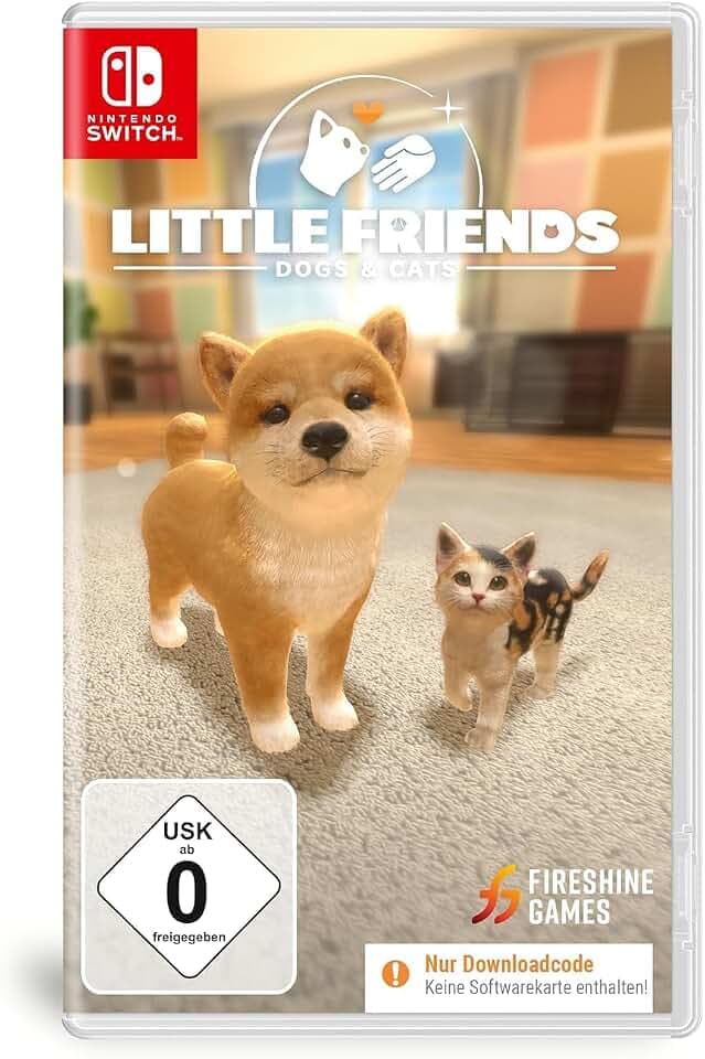 Little Friends: Dogs & Cats - [Nintendo Switch] - Code in a box