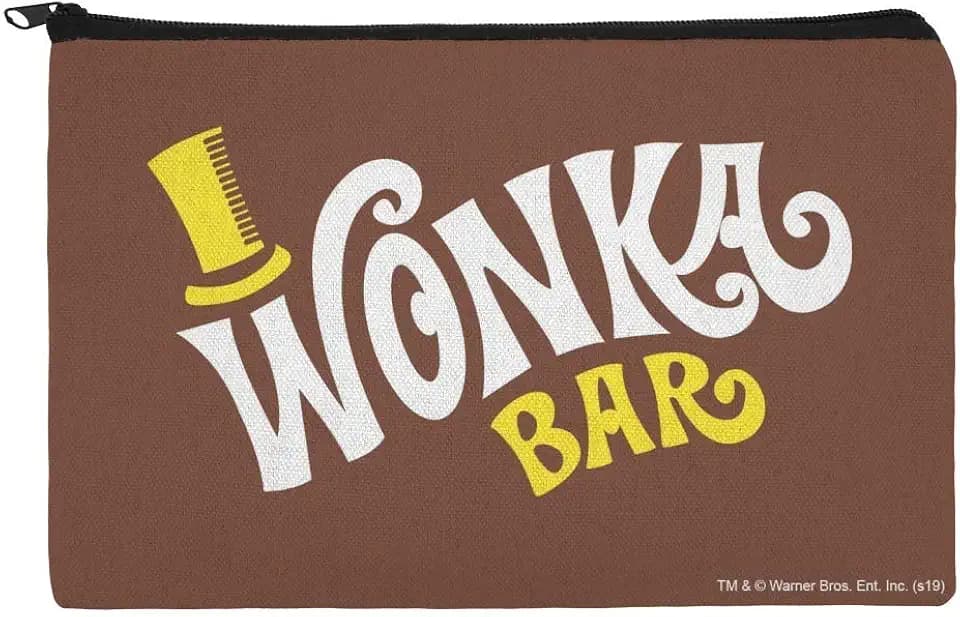 Willy Wonka and the Chocolate Factory Wonka Bar Logo Pencil Pen Organizer