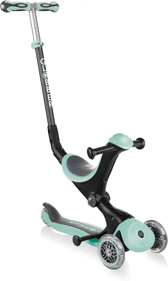GLOBBER - Go-Up Deluxe - All-in-1 skalierbarer 3-Rad-Roller - Pastell Mint
