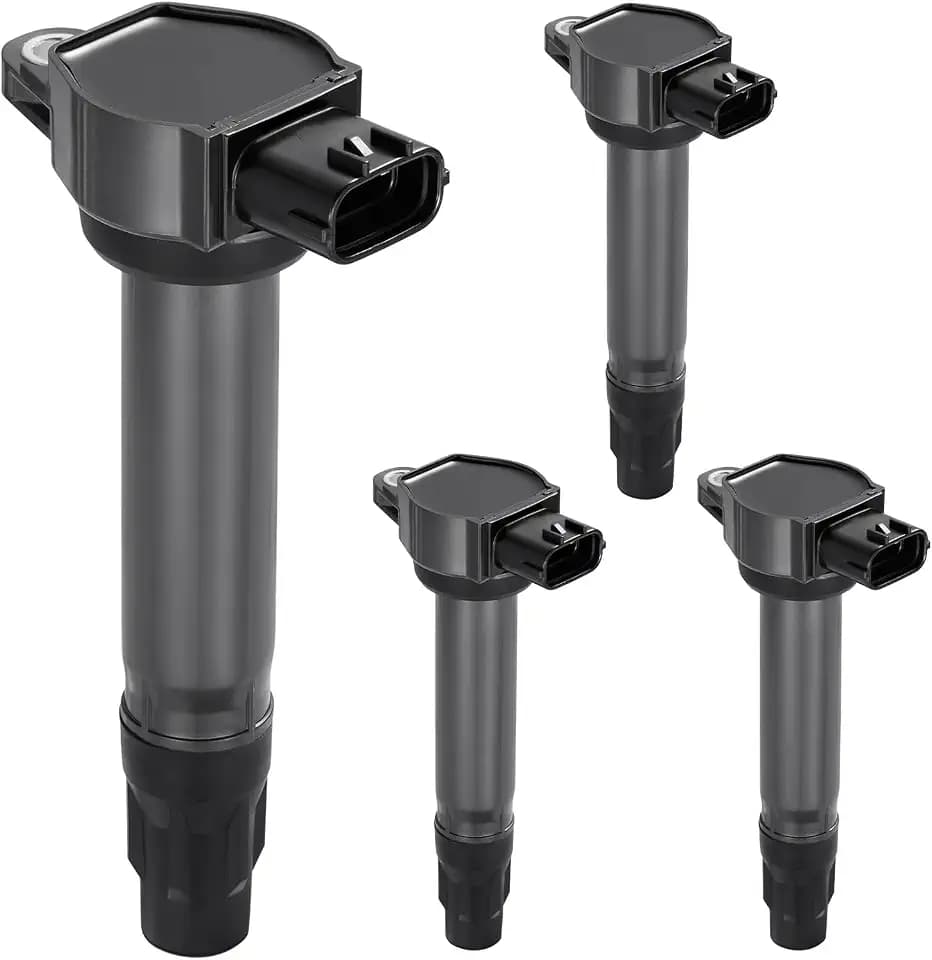 4-Pack UF589 Ignition Coils Compatible with Mitsubishi Outlander 2007-2016 3.0L 2.4L, Outlander Sport 11-17 2.0L 2.4L, Lancer 08-17 2.4L 2.0L - Replaces 6020047 1832A016 597096 GN10519 C1694