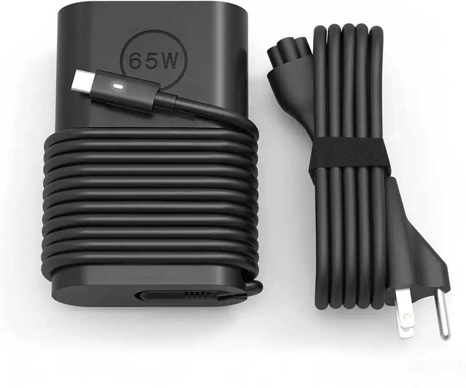 65W USB C Laptop Charger for Dell Latitude 5420 7420 5450 XPS 13