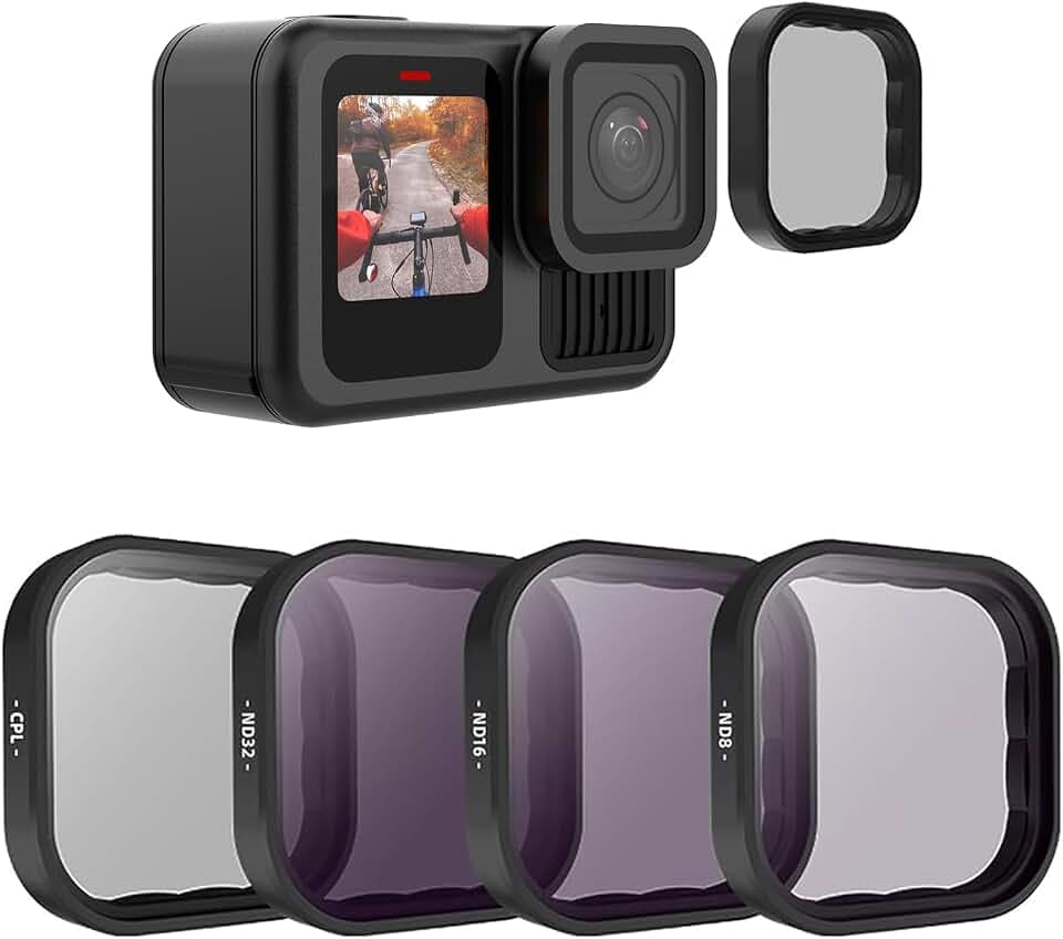TELESIN CPL ND8 ND16 ND32 Filter Set for GoPro Hero 13 Black