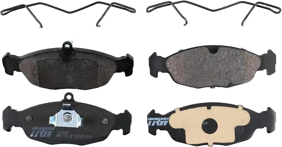 TRW Pro TRH0688 Disc Brake Pad Set For Jaguar XK8 1997-2006, Rear, And Other Applications