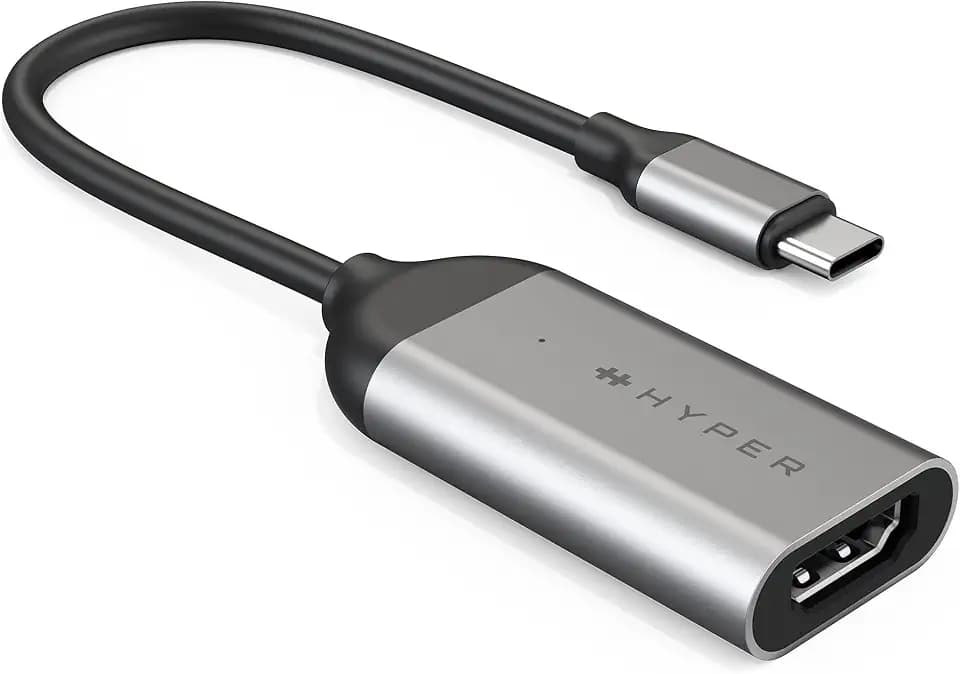 HYPER Laufwerk USB-C auf 8K 60Hz / 4K 144Hz HDMI-Adapter