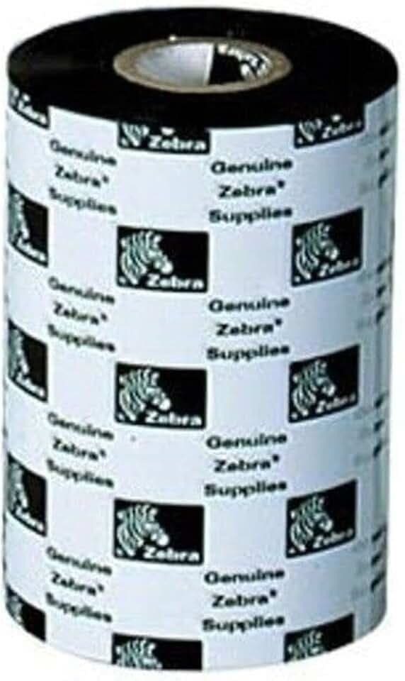 Zebra 3200 Wax/Resin Ribbon, 64mm x 74m, Schwarz, Klebeband