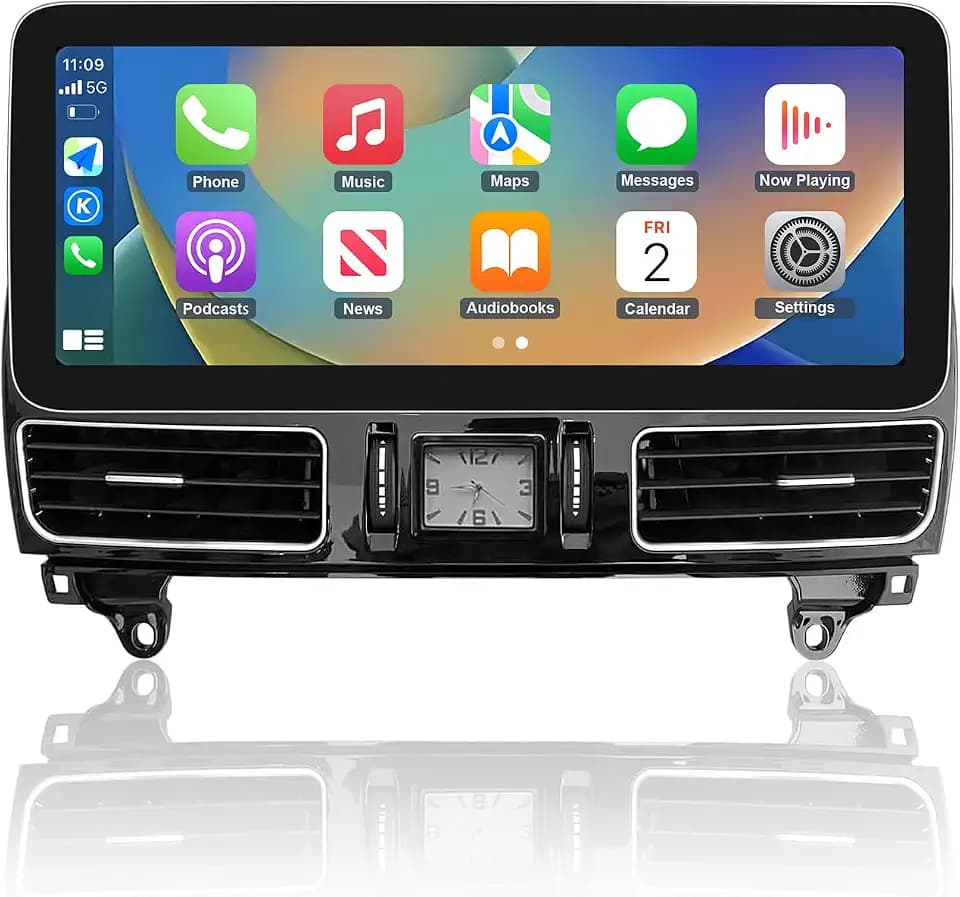 Road Top 12.3" CarPlay Screen for Mercedes-Benz ML GL W166 X166 (2012-2015)