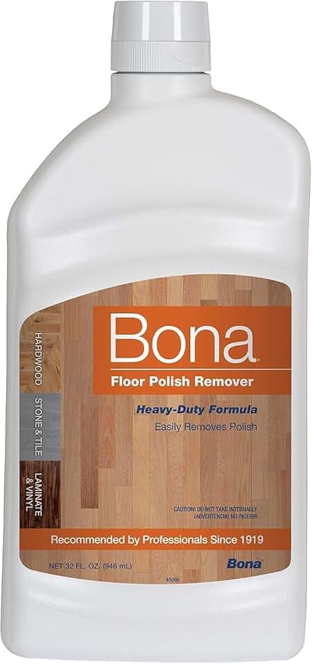 Bona Floor Polish Remover - Covers 200sqft - 32 Fl Oz