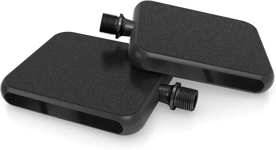 Professional Clipless Flat Pedals Road Bmx Flat Pedals MTB Bike Pedals Wide Feet Durable And Lightweight Bike Flat Pedals PatentedTechnology Made In Germany 9/16ths inch Thread Size