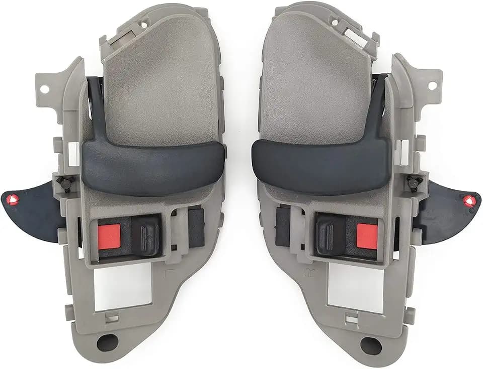 BOPART Inside Interior Door Handle for 1995-2000 Chevrolet Tahoe GMC Yukon, 1995 1996 1997 1998 1999 2000 Chevy GMC C/K 1500 2500 3500 Suburban Pickup Truck Driver & Passenger Side 15708043 15708044