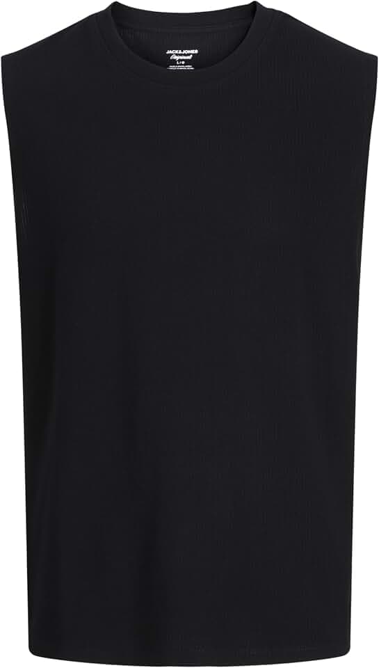 JACK & JONES Herren Jormaine Texture Sl Tee Cn