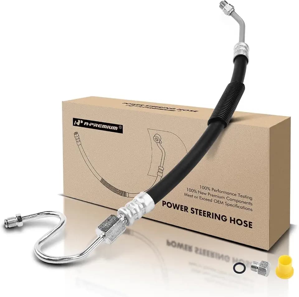 A-Premium Power Steering Pressure Hose Assembly Compatible with Ford
