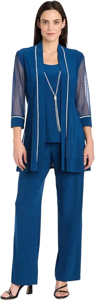 R&M Richards Women's Glitz & Grace Pantsuit