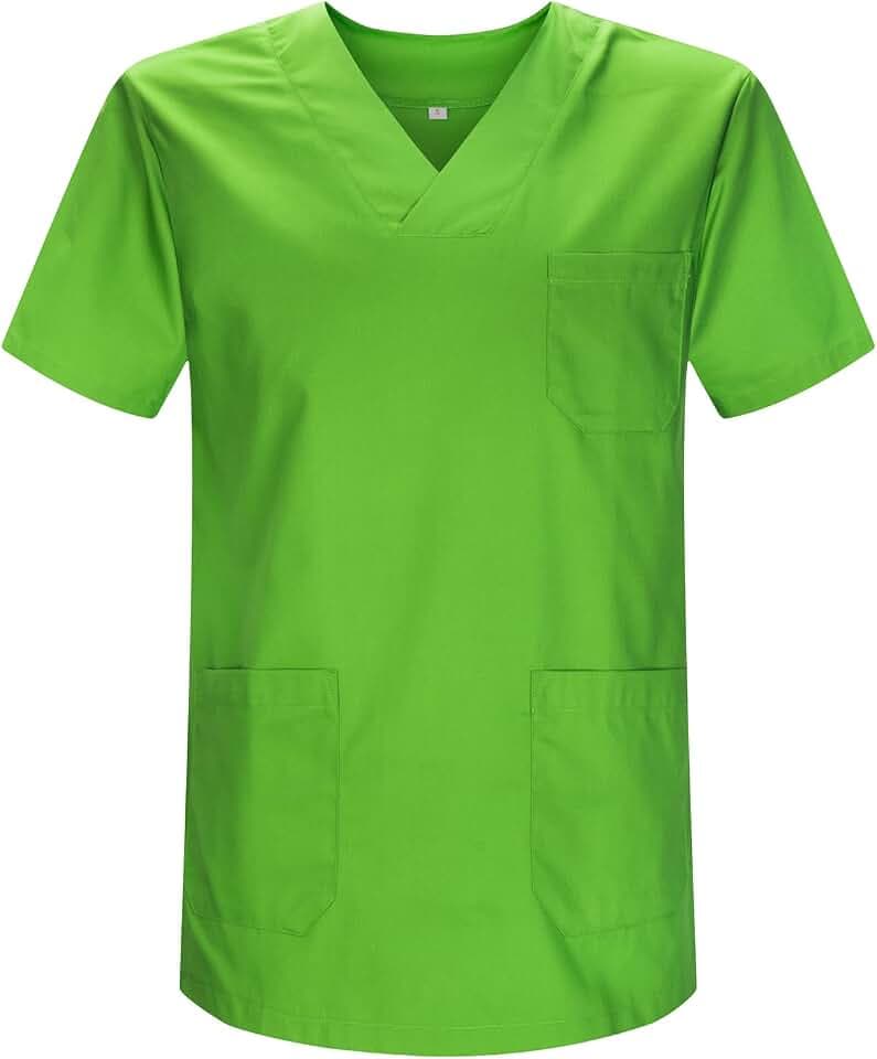 MISEMIYA Unisex-Kasack für Medizin, Krankenschwestern, Uniform, Reinigung, Arbeit, Ästhetik, Zahnarzt, Tierärzt, Gastronomie - 817