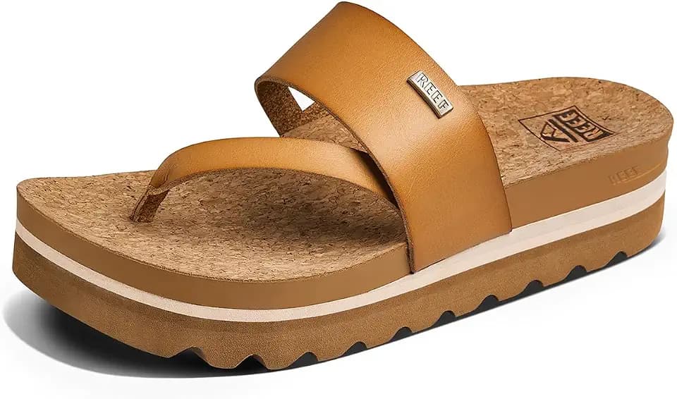 REEF Women's Cushion Sol Hi Platform Sandals