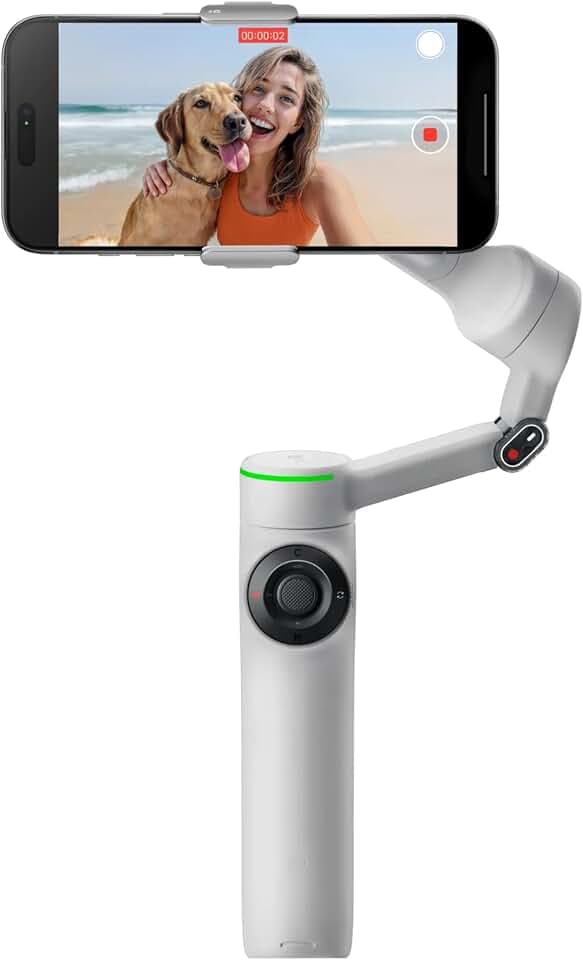 Insta360 Flow 2 Pro 3-Axis AI-Powered Smartphone Gimbal Creator Bundle - St