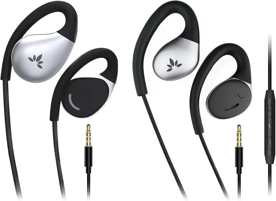 Avantree Resolve –3.5mm AUX Wired Open-Ear Earbuds (Small & Large Sizes)