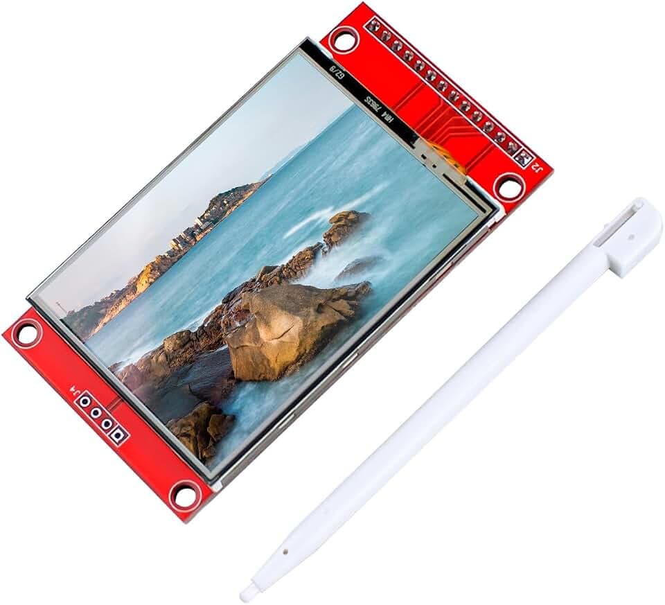 LAFVIN 2.4 inch TFT LCD Touch Display Shield Module 320x240 SPI Serial ILI9341 with Touch Pen Compatible with Arduino