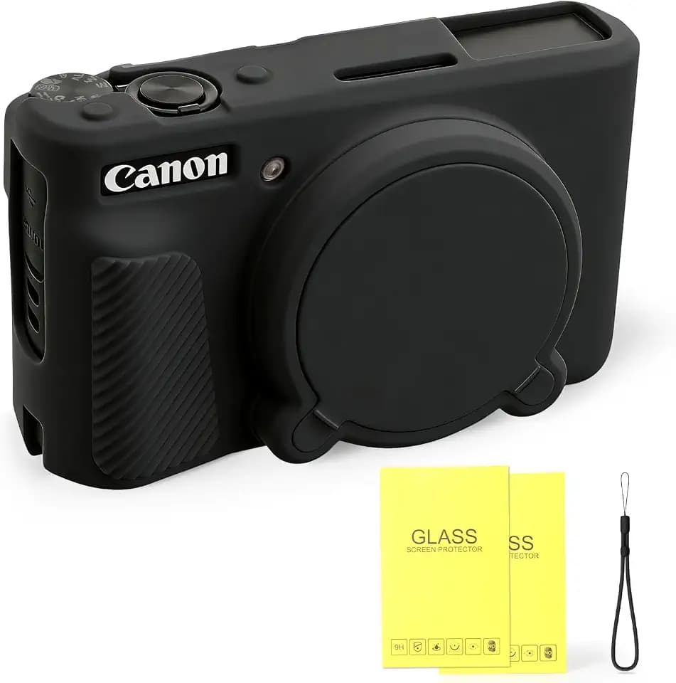 Case for Canon PowerShot SX740 HS, SX730 HS Camera (Black)