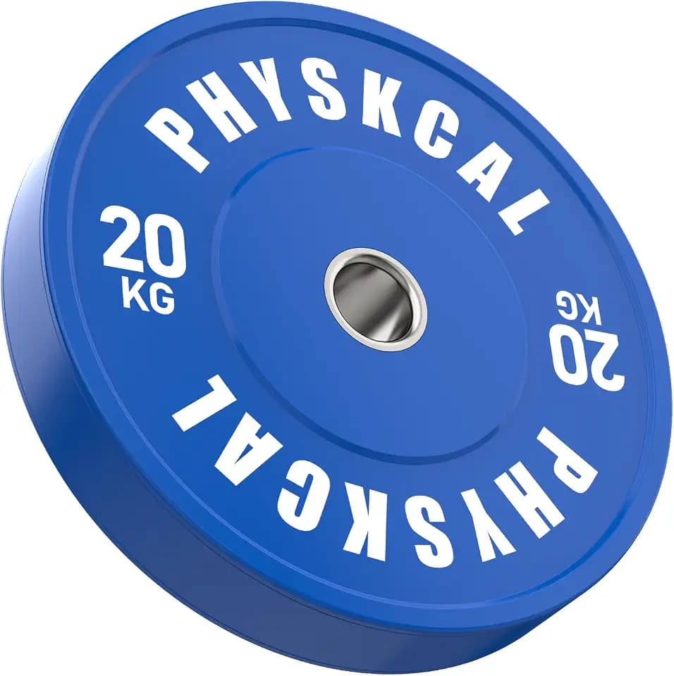 PhysKcal Farbige IWF Bumper Plates, Ø50 mm Olympic Hantelscheiben