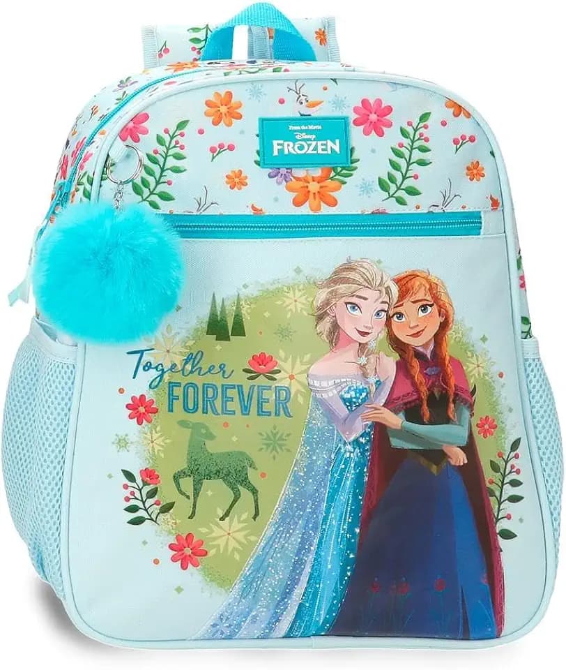 Disney Joumma Frozen Forever Freizeitrucksack Hellblau 27x33x11 cm Polyester