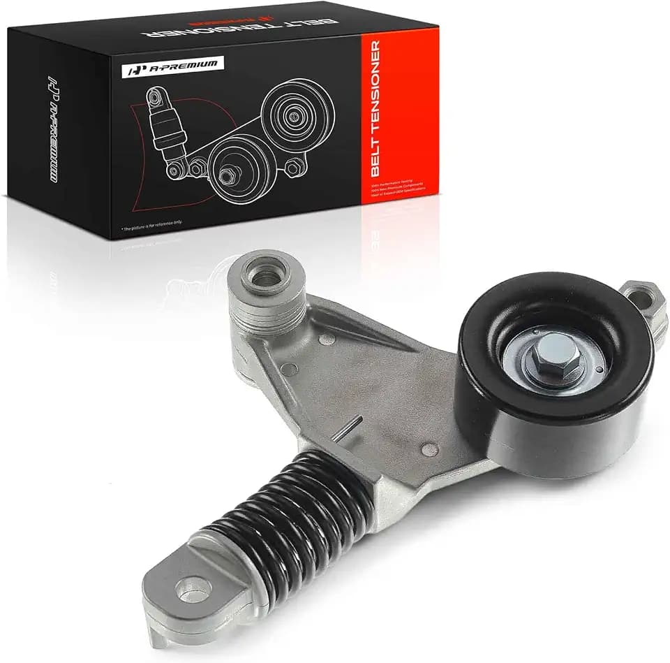 A-Premium Belt Tensioner Assembly with Pulley Compatible with Toyota, Scion