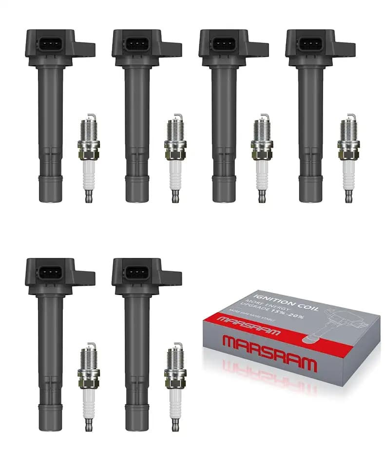Marsram Ignition Coil Pack UF242 Spark Plug Fit for 1999-2010 Honda Odyssey