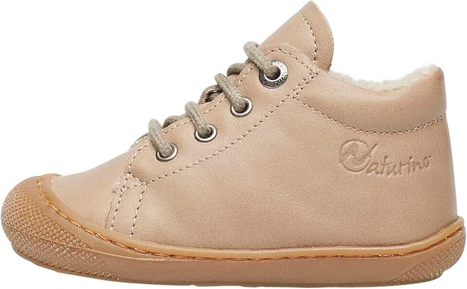 Naturino Lauflernschuhe aus Leder mit Wollfutter