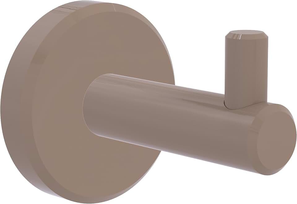 Allied Brass MB-20-SHB Malibu Robe Hook, Shaded Beige