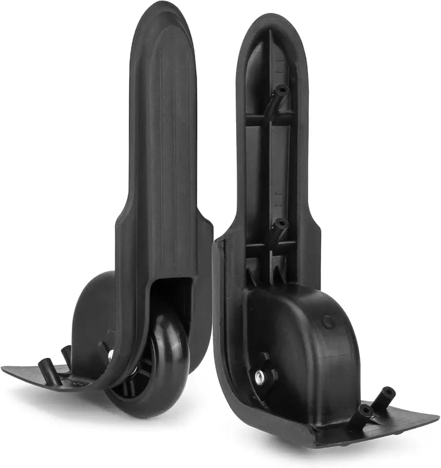 1 Pair Kofferrollen Gepäck Ersatzräder Gummi Koffer Ersatzräder Ersatzrollen(VD011)
