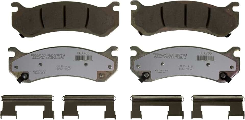 Wagner Brake OEX OEX785 Disc Brake Pad Set Premium Ceramic