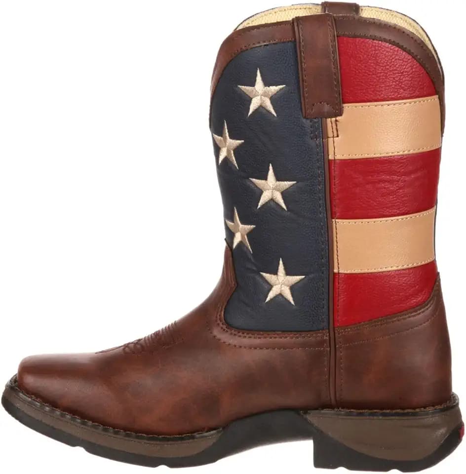 Kid's Patriotic Western Flag Boot