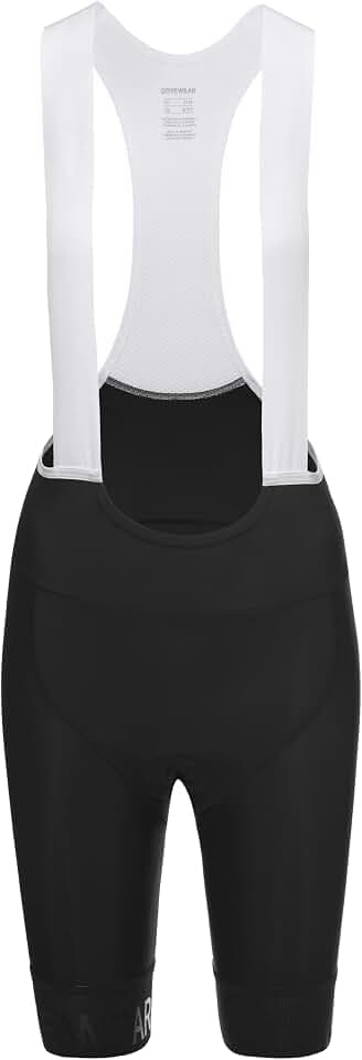 Gore WEAR Damen Swiftride Kurze Trägerhose, Schwarz, XL EU