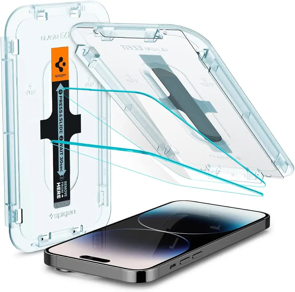 Spigen GlasTR EZ FIT Screen Protector for iPhone 14 Pro