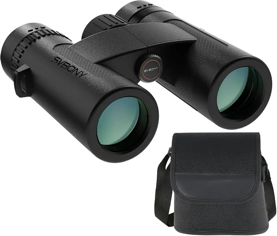 SVBONY Upgraded SV202 8x32 Binoculars for Birdwatching, Lightweight ED Lens