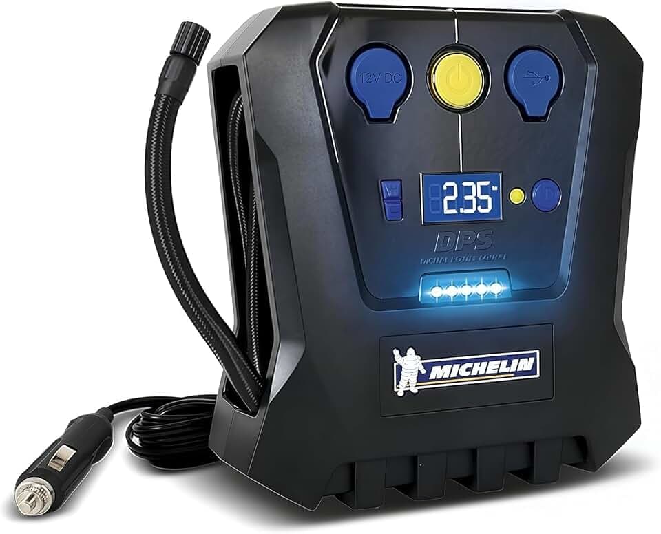 MICHELIN 12V Luftkompressor programmierbar LED Anzeige