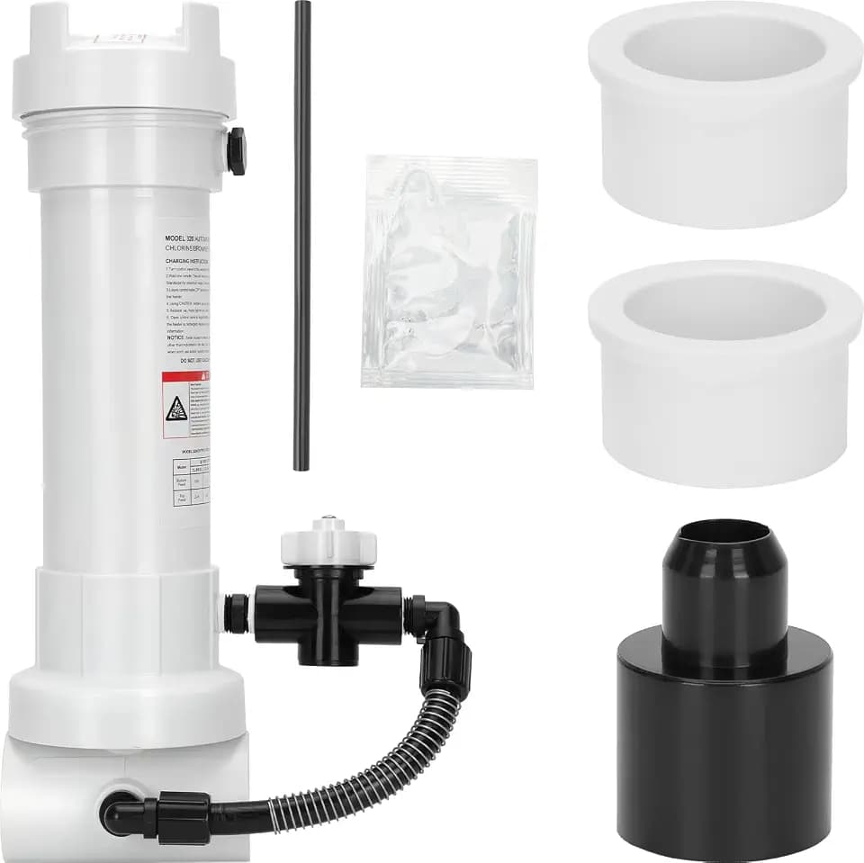 320 Chlorinator R171096 Compatible with Rainbow 320 Automatic in-Line Chlorine/Bromine Feeder, R171096 Pool Feeder is Suitable for Various Online or Offline Pools and Spas