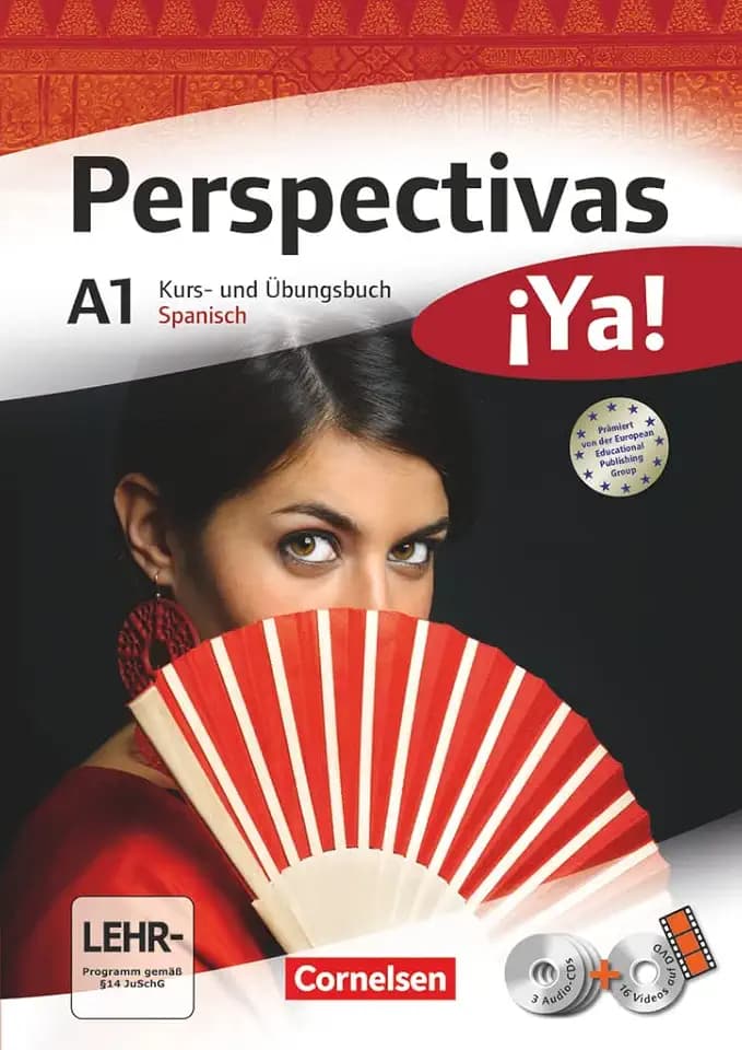 Perspectivas ¡Ya! - Spanisch für Erwachsene - Aktuelle Ausgabe - A1: Kurs- und Übungsbuch mit Vokabeltaschenbuch und Lösungsheft - Mit drei CDs sowie ... DVD (Perspectivas ¡Ya!, Aktuelle Ausgabe, A1)
